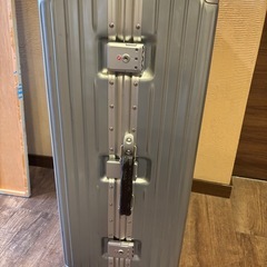 スーツケース⑧シルバーの画像