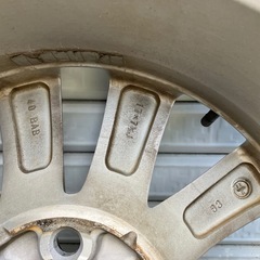 21クラウン後期純正ホイール215/55/17　の画像