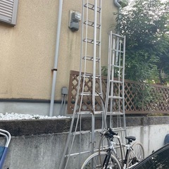アルミ脚立2個セットの画像