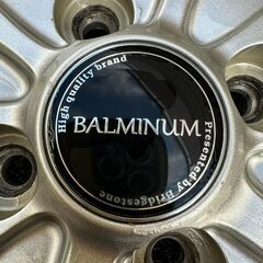 ☀️　美品　スタッドレスタイヤ　エブリィワゴン　アルミホイール　165/60R14 　4本セット　ブリヂストン　ブリザック　VRX3　2021年　バルミナの画像