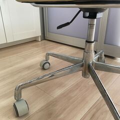 ラタン調　ワークチェアの画像