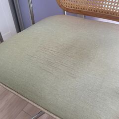 ラタン調　ワークチェアの画像