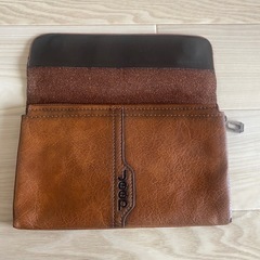 Jeep ブラウン 長財布 合成皮革の画像