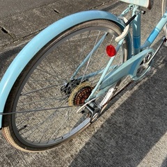 ダイワサイクル 26インチ 女の子 みず色の画像