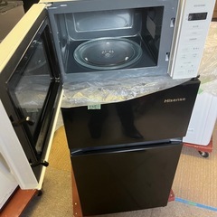 美品！2024年製アイリスオーヤマ　電子レンジ/ターンテーブル/500w・200wの画像