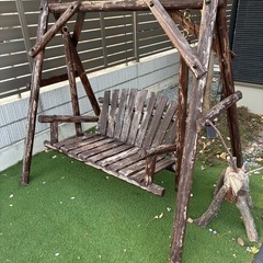 野外用ブランコの画像