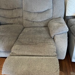 二人掛けリクライニング
ソファの画像