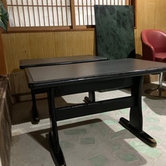 テーブル　2台　スナック　居酒屋の画像
