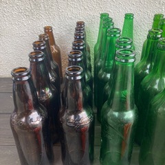 ビール瓶　空き瓶　多数あげますの画像