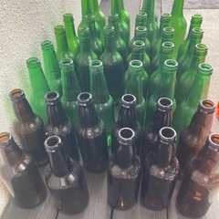 ビール瓶　空き瓶　多数あげますの画像