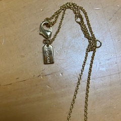COACHネックレスの画像