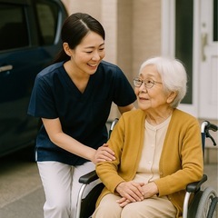 看護師資格者の付き添い専門サポート（通院・外出・買い物など…