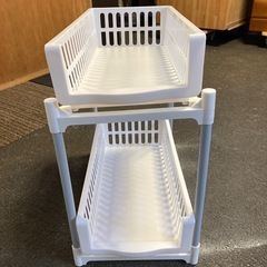 スライド式収納　ニトリの画像