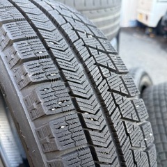 155/65R14  2017年 BRIDGESTONE VRX スタッドレス4本 タイヤの画像