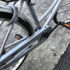 ⭐︎ドリーム2号館⭐︎中古自転車 NA2/26インチ/シルバー ※後輪タイヤ劣化・摩耗有の画像