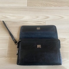 Jeep 黒 長財布 合成皮革の画像