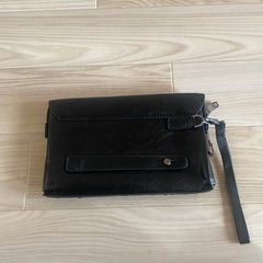 Jeep 黒 長財布 合成皮革の画像