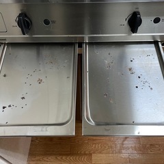 【決定しました】【引き取りのみ】ガスコンロ  二口　リンナイ  バーモ  rinnai  vamo.の画像