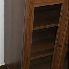 【直接引き取りのみ】キッチンラック ブラウン/木目調 R7-0024の画像