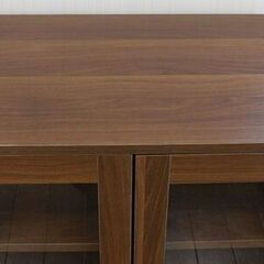 【直接引き取りのみ】キッチンラック ブラウン/木目調 R7-0024の画像