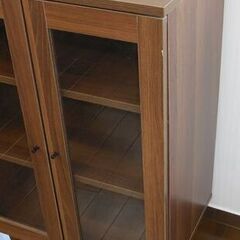 【直接引き取りのみ】キッチンラック ブラウン/木目調 R7-0024の画像