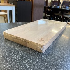 サ2511-180 星野工業 まな板 木製 スプルース 日本製 未使用品 保管キズ汚れ有りの画像