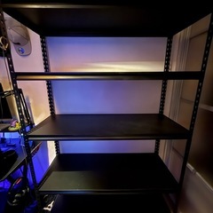 メタルラック ブラック 183×120×46の画像