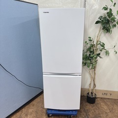 I732 🌈 2022年製の高年式♪ TOSHIBA 冷蔵庫 (153L) 2ドア ⭐ 動作確認済 ⭐ クリーニング済の画像