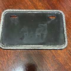 125CCナンバー皿の画像