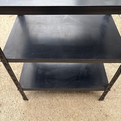 スチールラック   3段  黒の画像