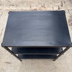 スチールラック   3段  黒の画像