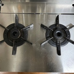 【決定しました】【引き取りのみ】ガスコンロ  二口　リンナイ  バーモ  rinnai  vamo.の画像