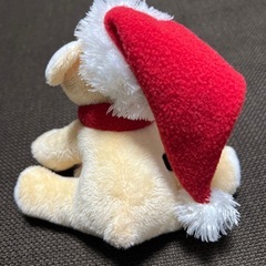 テディベア　クリスマス　サンタの画像
