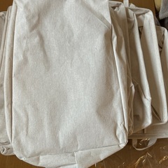 用途いろいろマルチストレージボックス 収納ソフトボックス　ナチュラル　1個の画像