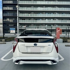 プリウス50 前期　Sグレード　車検長　点検記録簿　ETC 社外エアロ付 セーフティプラスの画像