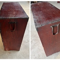 古箪笥　時代箪笥　骨董　4段　引き取り限定の画像