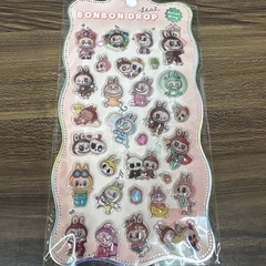 らぶぶ　ぷくぷくシール　５枚セットの画像