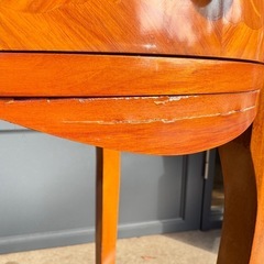 B7124【マルコーニ アルテ】 アンティーク サイドテーブル コンソールテーブル 花台 飾り棚の画像