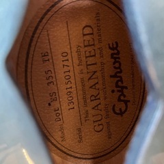 エピフォン　ES-355 セミアコの画像