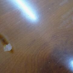 使用感あり アンティーク調 デスク 幅125cm 木目調 ヨーロピアン 机 書斎 苫小牧西店の画像