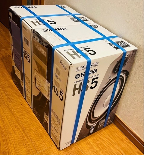 【新品未開封2個口】YAMAHA ( ヤマハ )  HS5 定番スタジオモニター ペア