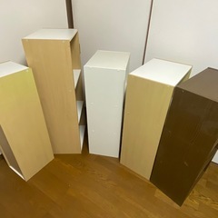 カラーボックス5個セットの画像