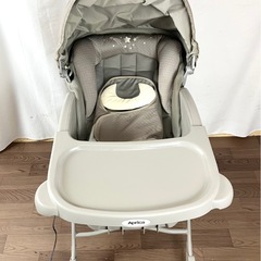 Aprica ユラリズムオートプレミアム 電動ハイローチェア ムーンロック の画像