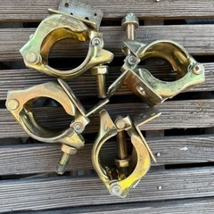 単管パイプ　クランプ類の画像