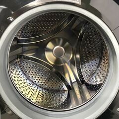 SHARP シャープ ドラム式電気洗濯乾燥機 洗濯7kg/乾燥3.5kg ES-S7E-WL 左開き ホワイト系 2020年製 中古家電 店頭引取歓迎 R10157の画像