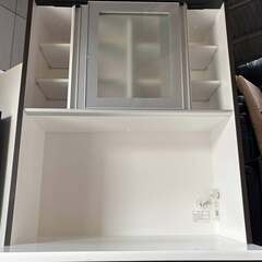 NITORI ニトリ RESUME レジューム キッチンボード 、食器棚 幅90cm Used/美品 の画像