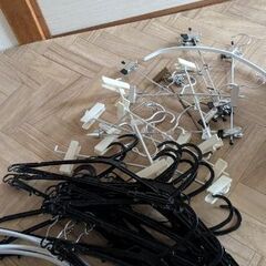 ハンガー沢山の画像