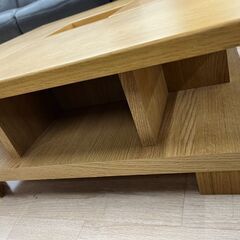 ジモティー割引🏷️【ジャングルジャングル 岸和田和泉インター店】木製ローテーブル 和泉市 堺市 岸和田市 泉大津市 高石市 泉北郡熊取町の画像