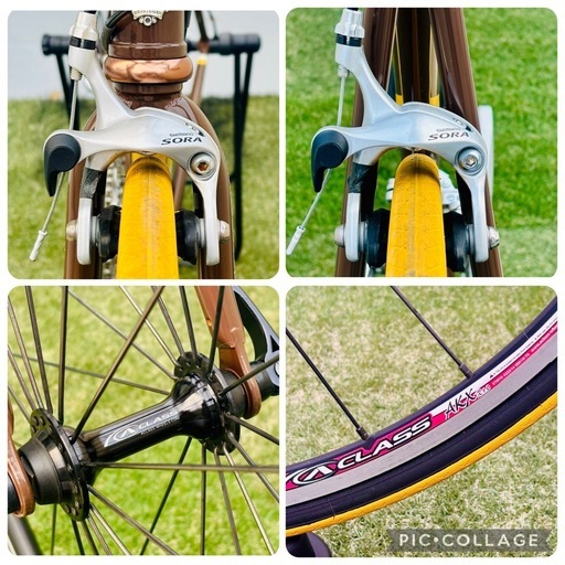 春サイクリングに♪オシャレなクロモリロード⭐︎極上車⭐︎希少な100周年記念モデル⭐︎BH Deseo クロモリロードバイク　超美車