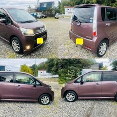 ◆車検R9/03まで◆ダイハツムーヴカスタム Ｘリミテッド ナビ スマートキー ETC 【千葉発】の画像